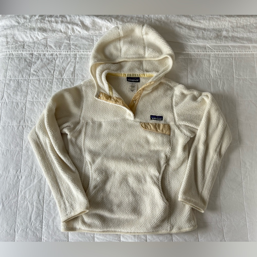 Patagonia Women’s Re-Tool Hoody, XS, cream/ivory
